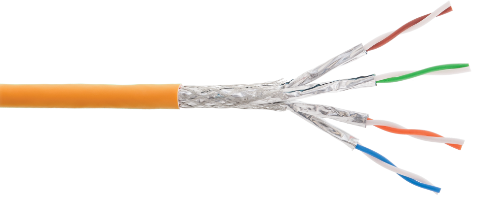 

Кабель витая пара S/FTP 6а кат. 4 пары NIKOLAN NKL 9355C-OR 22AWG(0.58 мм), медь, одножильный (solid), внутренний, LSZH, нг(A)-HFLTx, оранжевый, уп/5, NKL 9355C-OR