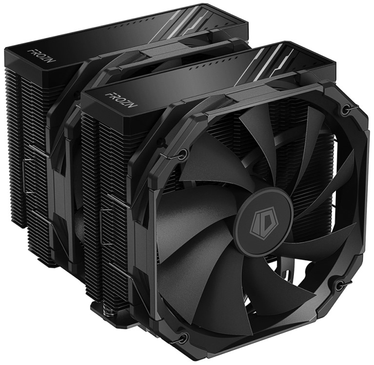 

Кулер ID-Cooling FROZN A720 BLACK LGA20XX/1700/1200/115x/AM5/AM4 (2*140mm fan, 500-2000rpm, 98.6CFM, 33.5dbA, 300W TDP, 4-pin PWM) RET, FROZN A720 BLACK