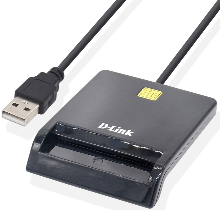 Считыватель D-link DCR-100B1A контактных смарт-карт 967₽