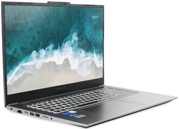 фото Ноутбук  Nerpa Caspica I552-17 в Уфе 17.3 ", Core i5, 32 Гб RAM, 512 Гб SSD, Iris Xe Graphics, Серый