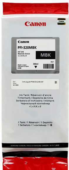 

Картридж Canon PFI-320 2889C001 matte black (300 мл для ТМ-серии), PFI-320