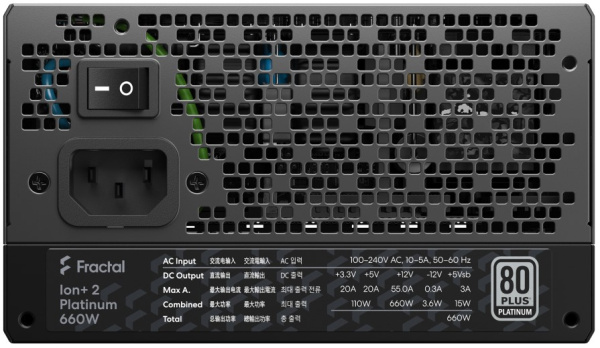 фото Блок питания ATX Fractal Design ION+ 2 Platinum
