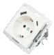 фото Розетка с заземлением с 2 USB  IEK FP-R14-16-U22-018-K01 в Казани