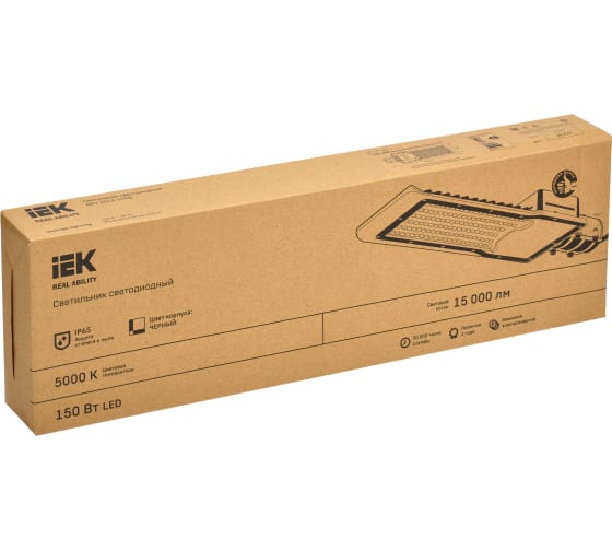

Светильник светодиодный IEK LDKU1-1013-150-5000-K03 ДКУ 1013-150Д 5000К IP65, LDKU1-1013-150-5000-K03
