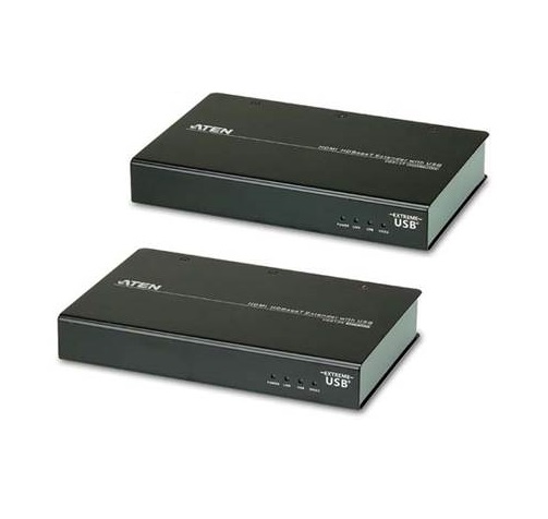 

Удлинитель Aten VE813A-AT-G HDMI HDBaseT c ExtremeUSB, 4K 100м, VE813A-AT-G