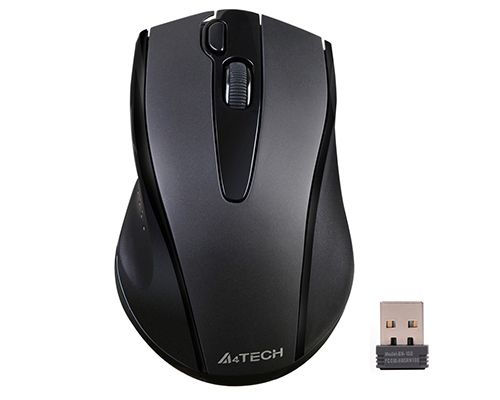 фото Мышь wireless A4Tech V-Track G9-500FS black в Красноярске