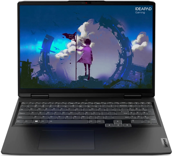 

Ноутбук Lenovo IdeaPad Gaming 3 16IAH7 82SA00DJRK i7-12650H/16GB/1TB SSD/GeForce RTX 3050 Ti 4GB/16" 1920*1200 IPS/Cam/DOS, IdeaPad Gaming 3 16IAH7
