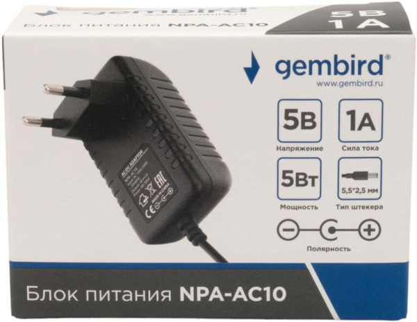 фото Адаптер питания  Gembird NPA-AC10 в Уфе