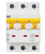 фото Автоматический выключатель IEK MVA31-3-010-C