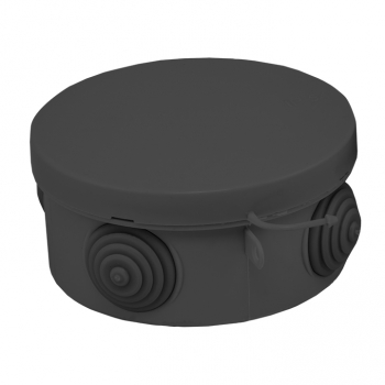 

Коробка распределительная EKF plc-kmr-040-039-b КМР-040-039 наруж. с крышкой 85х40 АБС 4 входа IP54 черная, plc-kmr-040-039-b