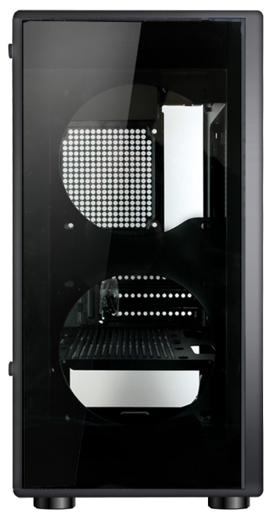

Корпус mATX Ginzzu CL402 без БП, боковая и фронтальная панель из закалённого стекла, USB 2.0, USB 3.0, CL402