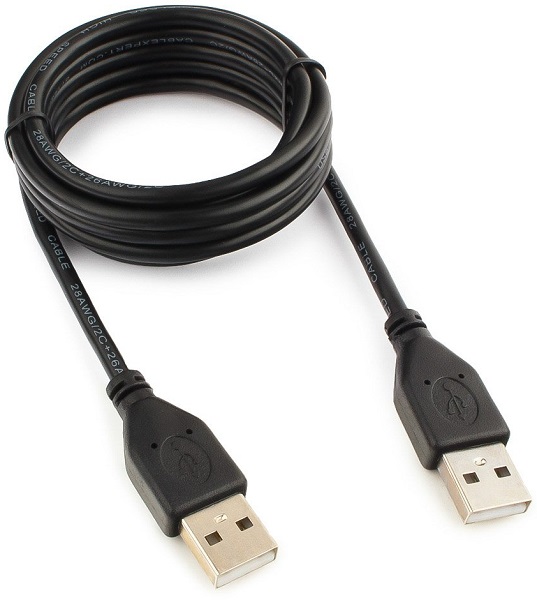 

Кабель интерфейсный USB 2.0 Cablexpert CCP-USB2-AMAM-6 Pro , AM/AM, 1.8м, экран, черный, пакет, CCP-USB2-AMAM-6