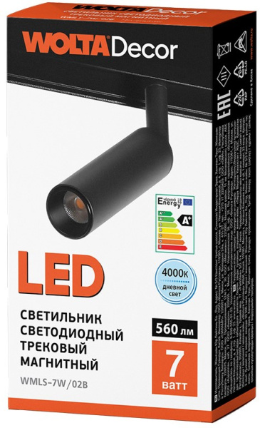 фото Светильник светодиодный WOLTA WMLS-7W/02B в Нижнем Новгороде