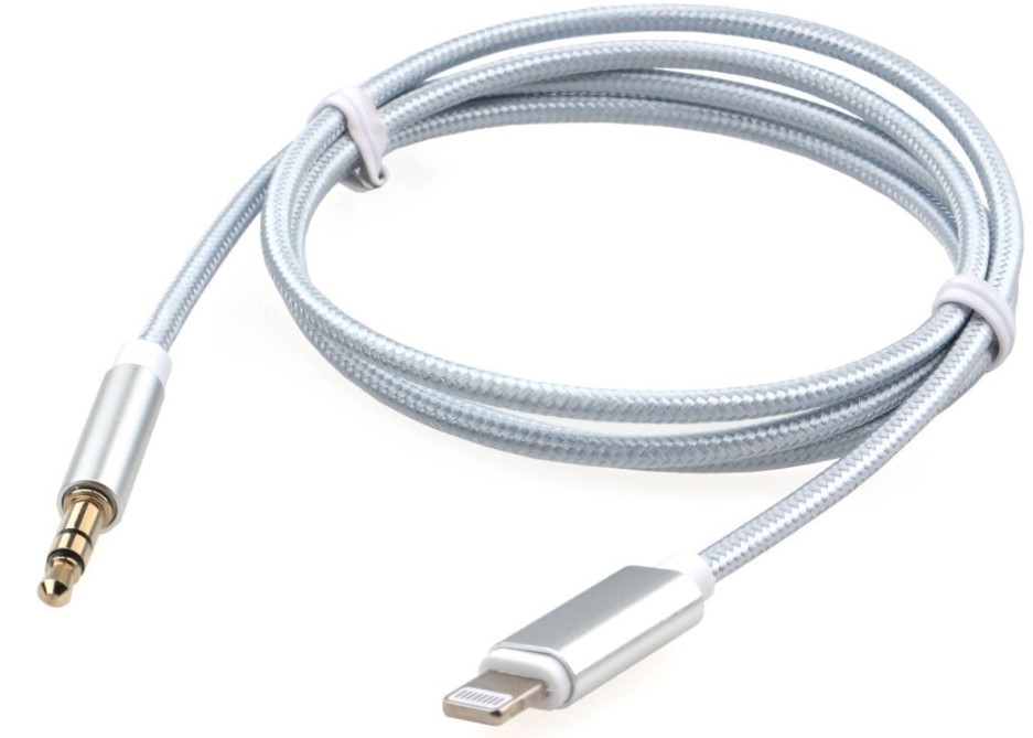 

Кабель-переходник Cablexpert CCAB-AP35M-1M-W USB Lightning/Jack3.5, Mobile, 1м, белый, коробка, CCAB-AP35M-1M-W