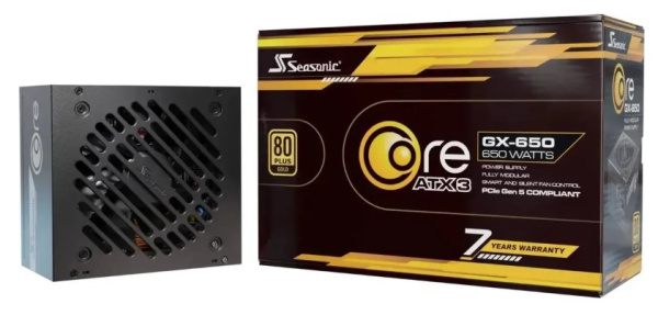 фото Блок питания ATX SeaSonic CORE (V3) GX-650