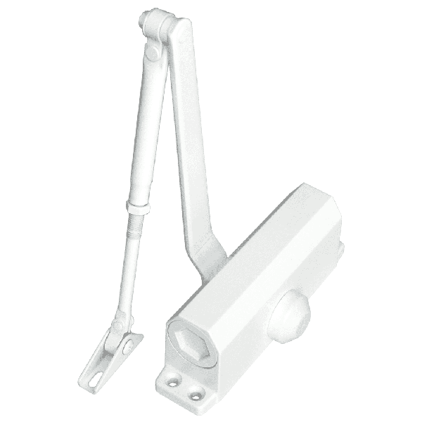 

Доводчик Smartec ST-DC001-WT c тягой EN 1, до 30 кг, 750 мм, 2-х скор., WT - белый, ST-DC001-WT