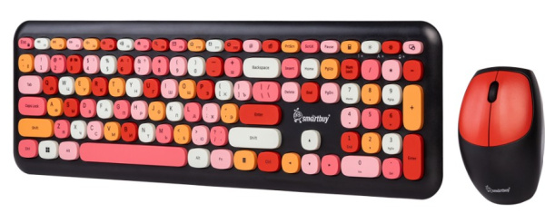 фото Клавиатура и мышь wireless SmartBuy SBC-666395AG-K в Омске