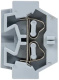 фото Миниклемма  EKF stb-m-1.5-gray