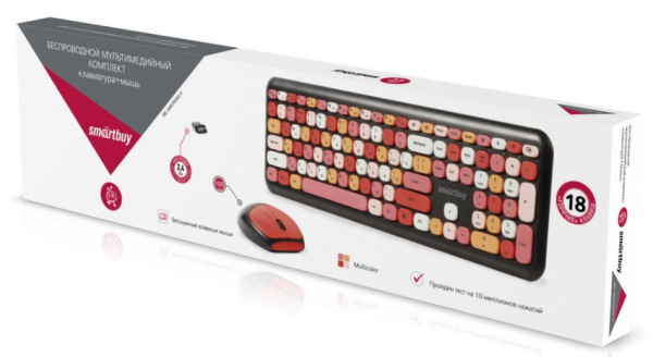 фото Клавиатура и мышь wireless SmartBuy SBC-666395AG-K в Омске