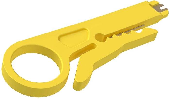 

Инструмент SYSMATRIX HT 318 для зачистки и разделки витой пары, 110 тип, HT 318