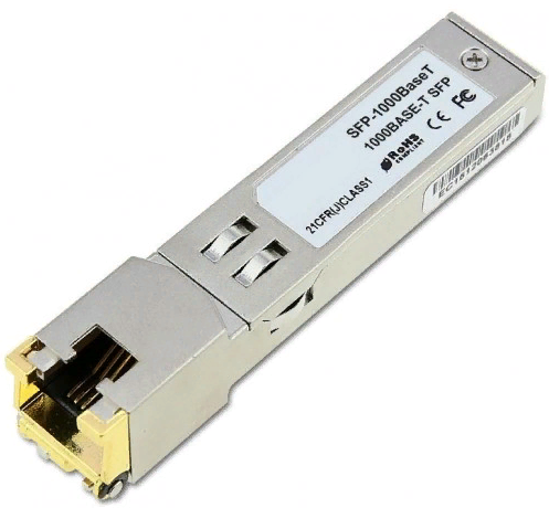 

Модуль SFP OPZOON SFP-GT 1000BASE-T SFP трансивер, RJ-45 Connector, SFP-GT