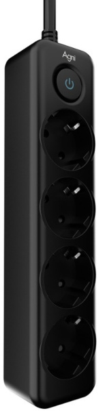 фото Сетевой фильтр  AGNI TP-FD4E-2m-black в Перми