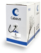 фото Кабель витая пара Cabeus UTP-4P-Cat.5e-SOLID-LSZH-BK