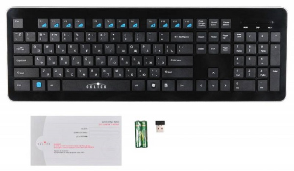 фото Клавиатура wireless Oklick 870S в Красноярске