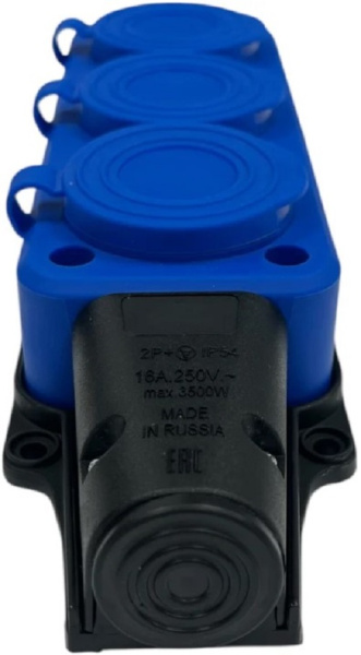 фото Удлинитель силовой iTOK i-CONNECT-COLOR-SUR-PVS-315-3-54-40-BLUE в Волгограде