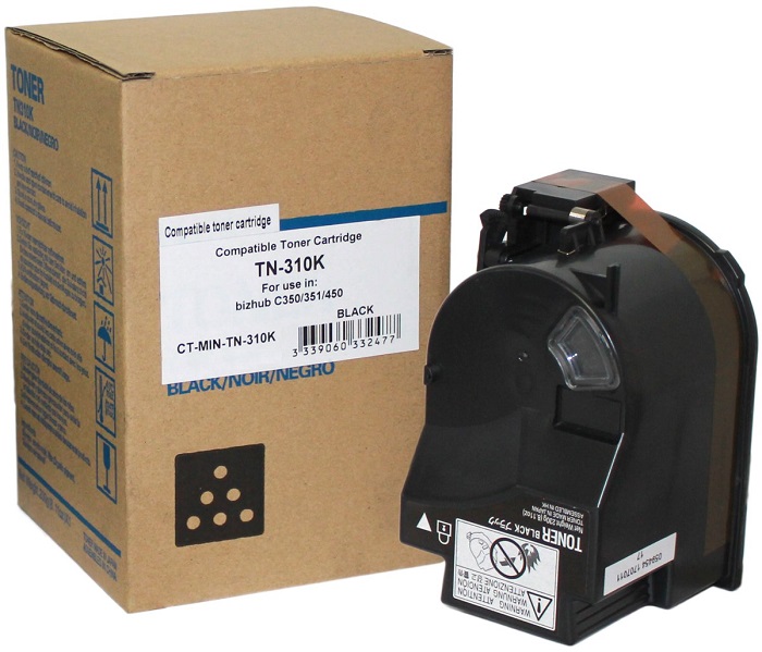 

Тонер ELP CT-MIN-TN-310K для Konica-Minolta bizhub C350/351/450 TN-310K black, CT-MIN-TN-310K