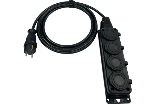 фото Удлинитель силовой iTOK i-CONNECT-COLOR-SU-PVS-325-4-54-30-BLACK в Уфе
