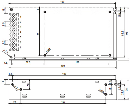 фото Преобразователь AC-DC сетевой Mean Well RD-125A в Уфе