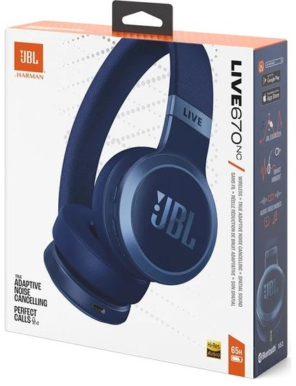 фото Наушники беспроводные JBL JBLLIVE670NCBLU в Волгограде