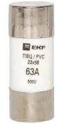фото Предохранитель EKF pvc-22x58-63