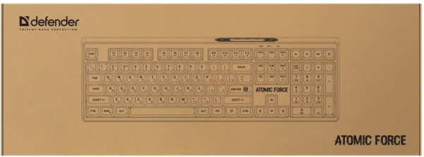 фото Клавиатура  Defender Atomic Force GK-005 RU в Уфе