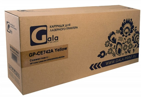 фото Картридж  GalaPrint CE742A в Перми