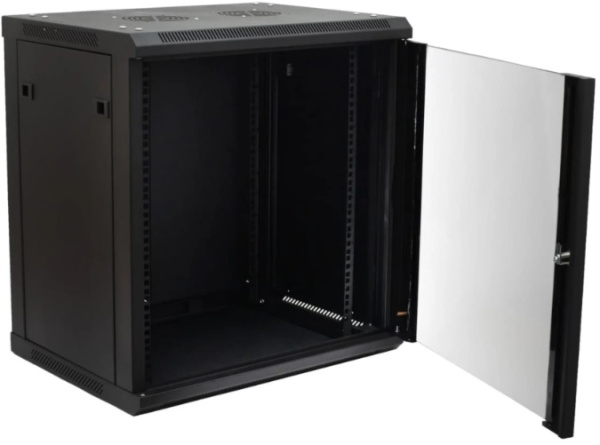 фото Шкаф настенный 19", 12U SNR SNR-TWC-12-SF-R-B в Красноярске