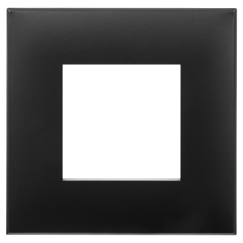 Изображение товара Рамка DKC 4412902 черный матовый для электроустановочных изделий