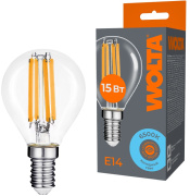 фото Лампа WOLTA WF-G45-15W6KE14