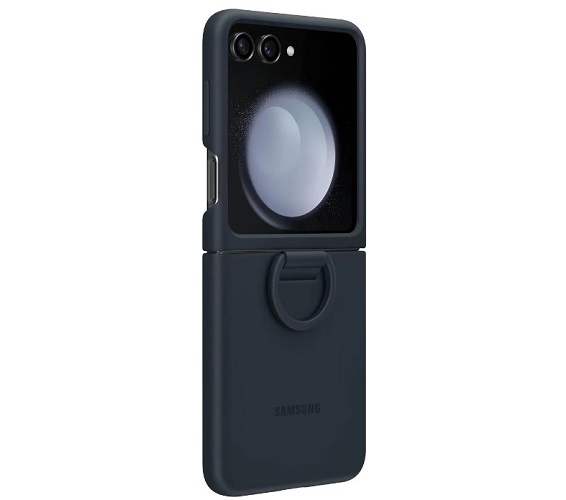 

Чехол Samsung EF-PF731TNEGRU (клип-кейс) для Samsung Galaxy Z Flip5 Silicone Case with Ring B5 темно-синий, EF-PF731TNEGRU