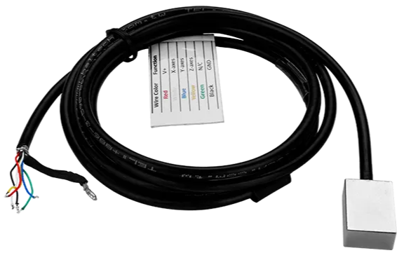 

Датчик ICP DAS iSN-703-BALT-F1-L015 CR 3-axis accelerometer, Range 18g, Sensitivity 400mV/g, Frequency 1 kHz, includes 150 cm cable (RoHS), iSN-703-BALT-F1-L015 CR