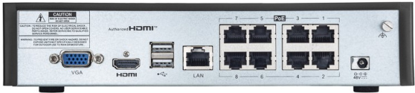 фото Видеорегистратор  REDLINE RL-NVR8x8