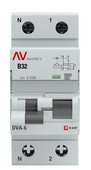 фото Автомат дифференциальный EKF rcbo6-1pn-32B-30-a-av в Самаре