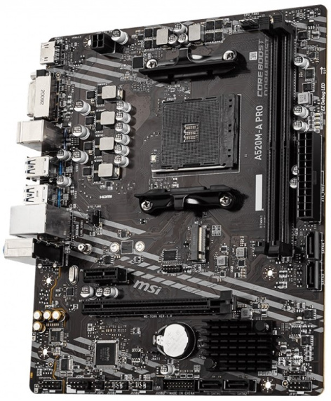 фото Материнская плата mATX MSI A520M-A PRO в Казани