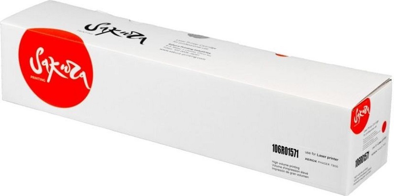 

Картридж Sakura SA106R01571 для Xerox Phaser 7800, пурпурный, 17 200 к., SA106R01571
