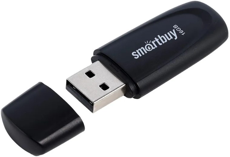

Накопитель USB 2.0 16GB SmartBuy SB016GB2SCK Scout чёрный, SB016GB2SCK