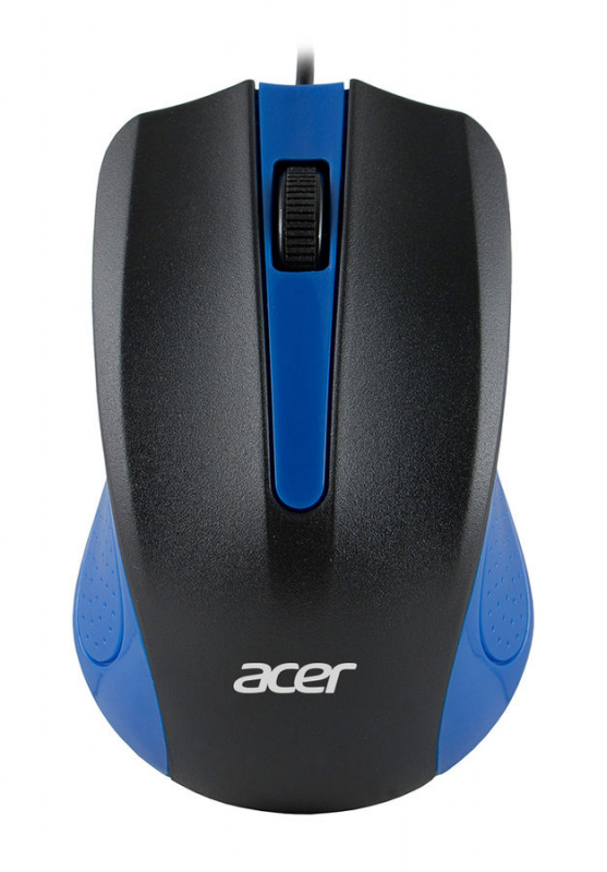 

Мышь Acer OMW011 ZL.MCEEE.002 ерный/синий 1200dpi USB (3but), OMW011