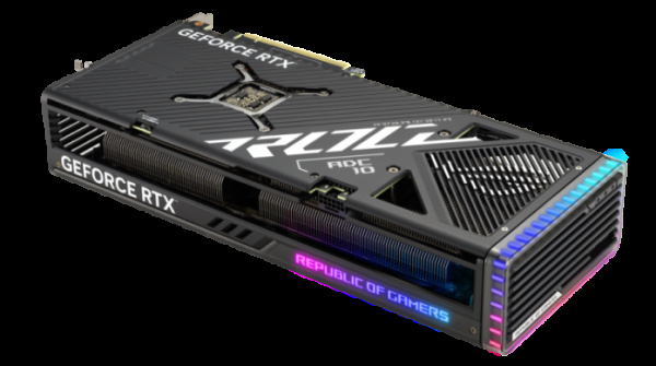 фото Видеокарта ASUS GeForce RTX 4070 Ti ROG Strix GAMING (ROG-STRIX-RTX4070TI-12G-GAMING) в Омске