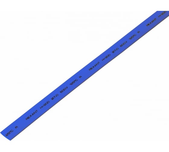 

Трубка Rexant 20-7005 ТУТ нг 7,0/3,5мм, синяя, упаковка 50 шт. по 1м, 20-7005