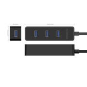 фото Концентратор Orico W5PH4-U3-BK